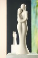 Gilde Skulptur Francis Paar  Verliebtheit , 50 cm, creme