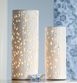 Tischleuchte "Bamboo", 40 cm, creme 002