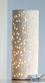 Tischleuchte "Bamboo", 40 cm, creme 001