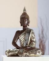 Thai Buddha Figur, sitzend, 40 x 30 x 15 cm