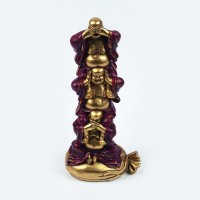 Buddha Figuren, 3 Weisen, 22 cm